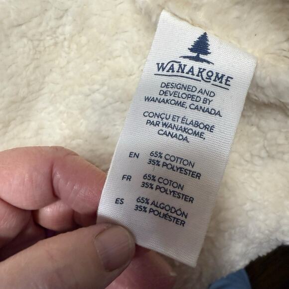 Wanakome Cassie Hoodie Black 2XL XXL Sherpa Lined Heavyweight Full Zip Women's - Picture 9 of 13